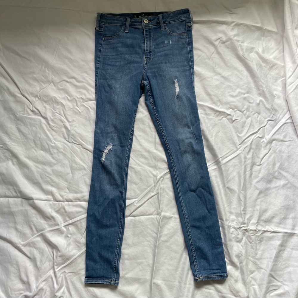 Classic Blue Women's High-Rise Jean Legging